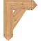 Ekena Millwork Traditional Arts & Crafts Smooth Bracket, Western Red Cedar, 5 1/2"W x 20"D x 24"H BKT06X20X24TRA03SWR - alternate 4